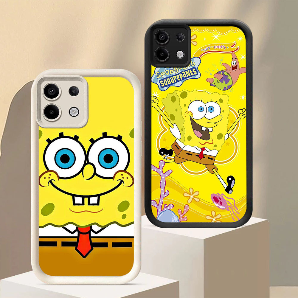 US-56 SpongeBob SquarePants Silikon lembut Casing untuk Infinix Tecno ITEL Smart POP Spark Pova 30C 