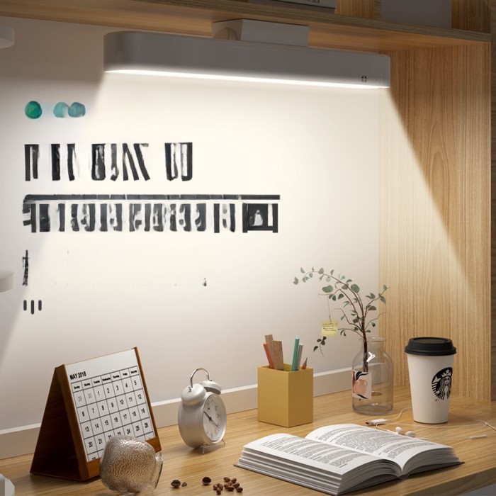 Bedroom Desk Lamp For Studying, Eye Protection, Student Dormitory Desk, Magnetic Cool Lamp, Dormito