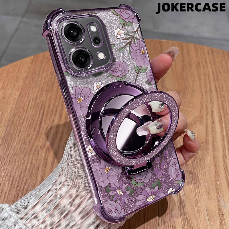 Case Realme 5i C17 C63 Note 60 C71 C75 Braket Cermin Untuk Case Realme 7i C2 C11 C20 C53 Glitter Car