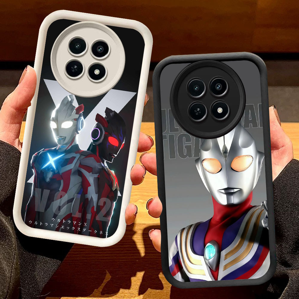 TF-32 Ultraman Murah Casing HP TPU Anti Gores Realme 12 12X 13 C65 P1 Narzo N65 70 Pro Plus