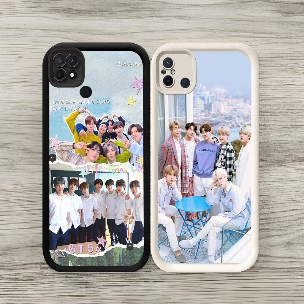 EE-9 BTS Casing ponsel ringan Xiaomi Redmi NFC 12C 9C 10C 11A