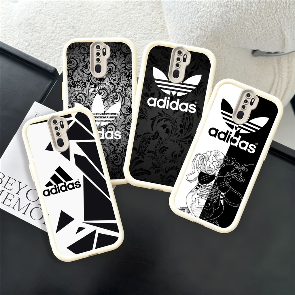 DY1 adidas Casing untuk OPPO A77 A9 A91 A95 A92 A78 A93 A96 A77s 2020 5G TPU soft shell material