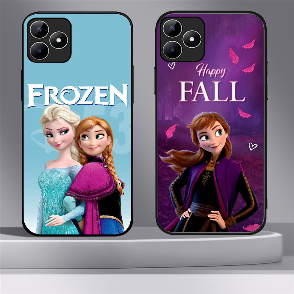 YR-33 Frozen HD Glass Casing HP Realme 7i C67 C31 C55 C53 C33 C35 C17 GT 6 Narzo N53 50A Prime