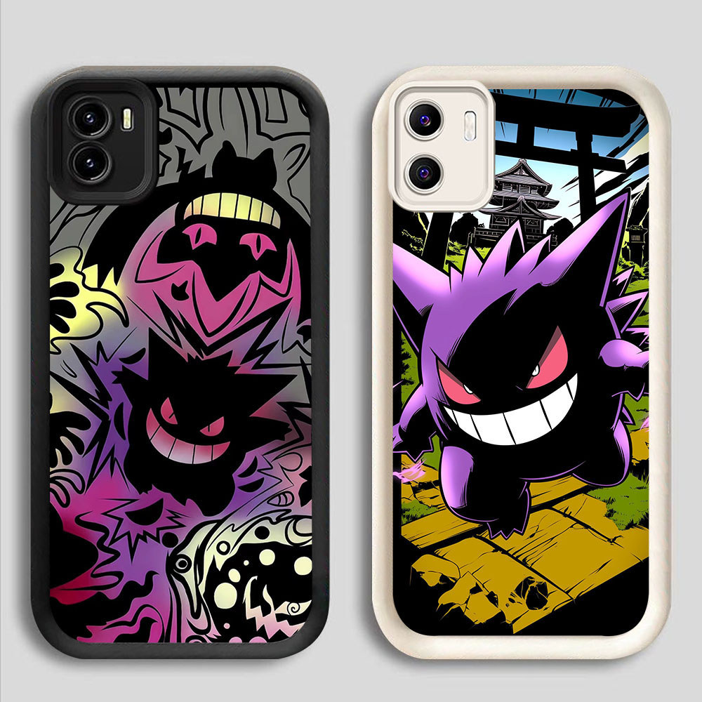 SM-35 Pokemon Gengar Murah Casing HP TPU Anti Gores VIVO Y15S Y01 Y22s Y55 Y01A Y55S Y22 Y15a Y33E Y