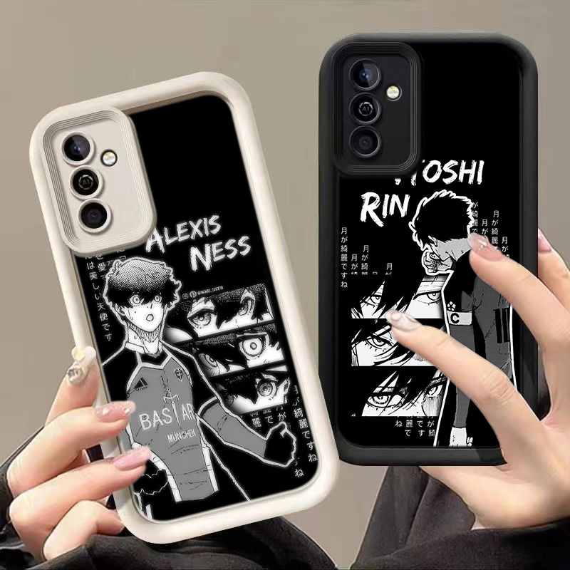 HA17 BLUE LOCK art Untuk Samsung Casing hp Softcase Silikon Kasing untuk Samsung A12 A10s A20s A30 A