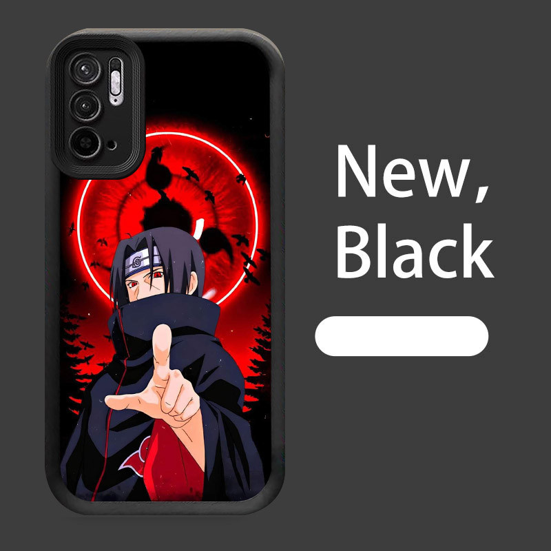 B-1 Anime Naruto Casing untuk Xiaomi Redmi Note 10T 10 2022 10S Pro 5G Silikon Case