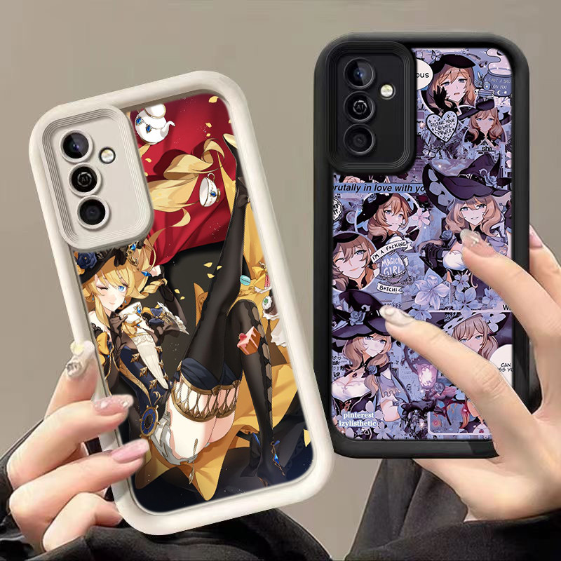 HA93 Navia Genshin Impact game Untuk Samsung Casing hp Softcase Silikon Kasing untuk Samsung A12 A10