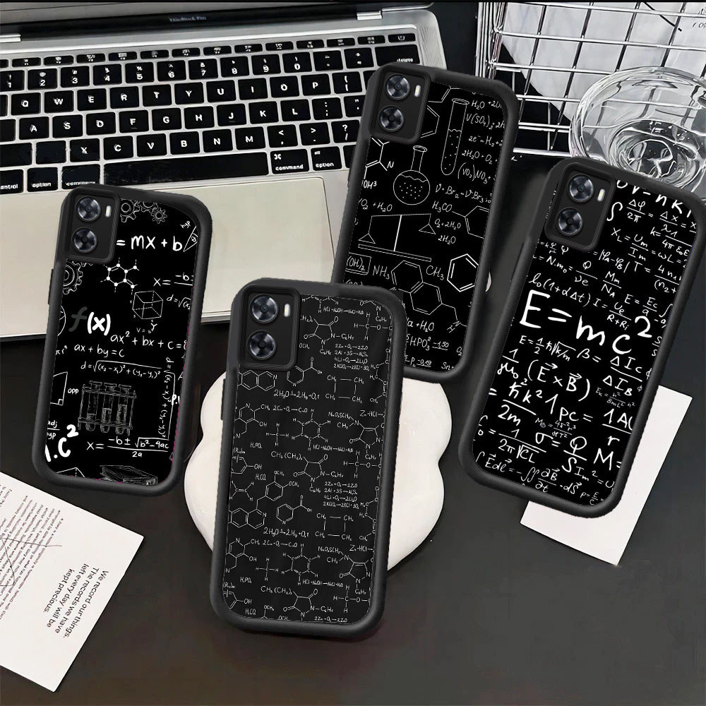 AM32 Mathematics and Chemistry Hp Plating Realme Reno Find X5 7 F21S 13 A3 X3 12X C65 Lite Pro 5G TP