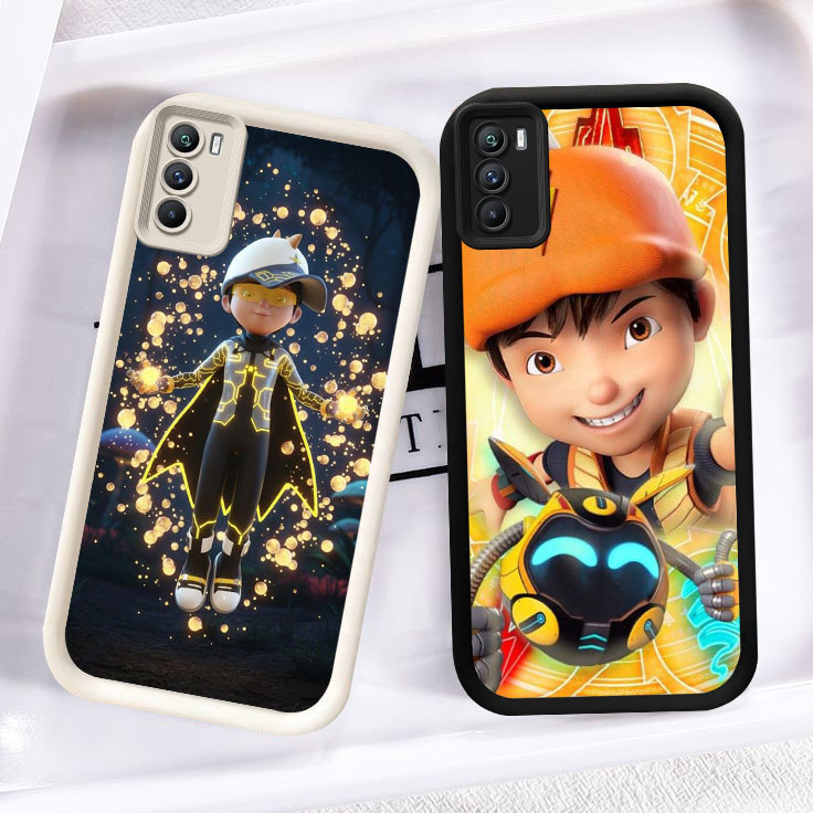 YE-7 Boboiboy Galaxy Silicone Casing untuk OPPO A54S A16s A33 A53 A11S A16 A53S 2020