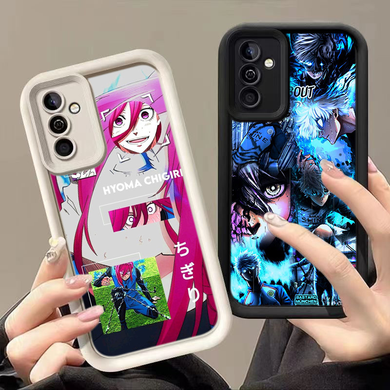 HA128 BLUE LOCK Anime Cartoon Untuk Samsung Casing hp Softcase Silikon Kasing untuk Samsung A16 A56 