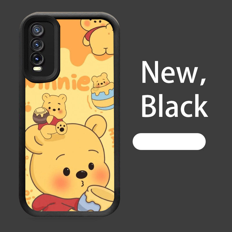 Case Casing untuk VIVO Y66 Y20i S1 Pro Y20 Y12s Y11s Y20s W-22 Cute Winnie the Pooh