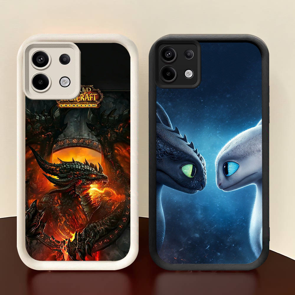 HR-94 World of Warcraft Shockproof Casing untuk Infinix Tecno POP GT 20 7 Spark GO 30C ITEL A80 P65 
