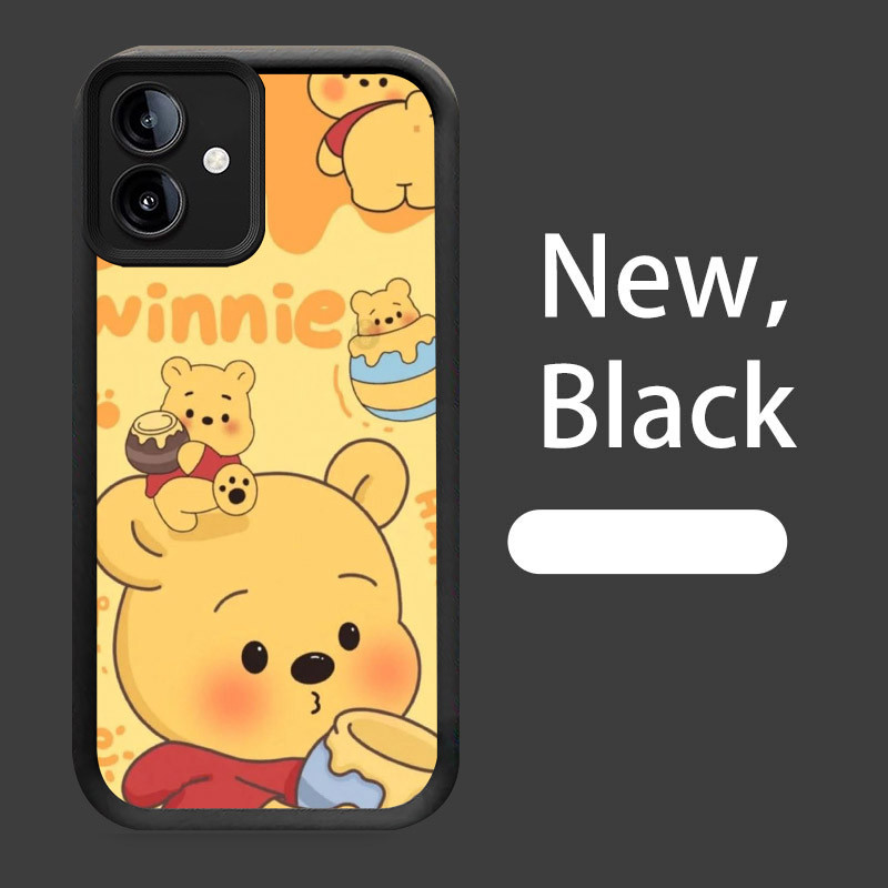 Case Casing untuk Samsung Galaxy F04 A04E A04 A07 A05 M04 A06 5G W-22 Cute Winnie the Pooh