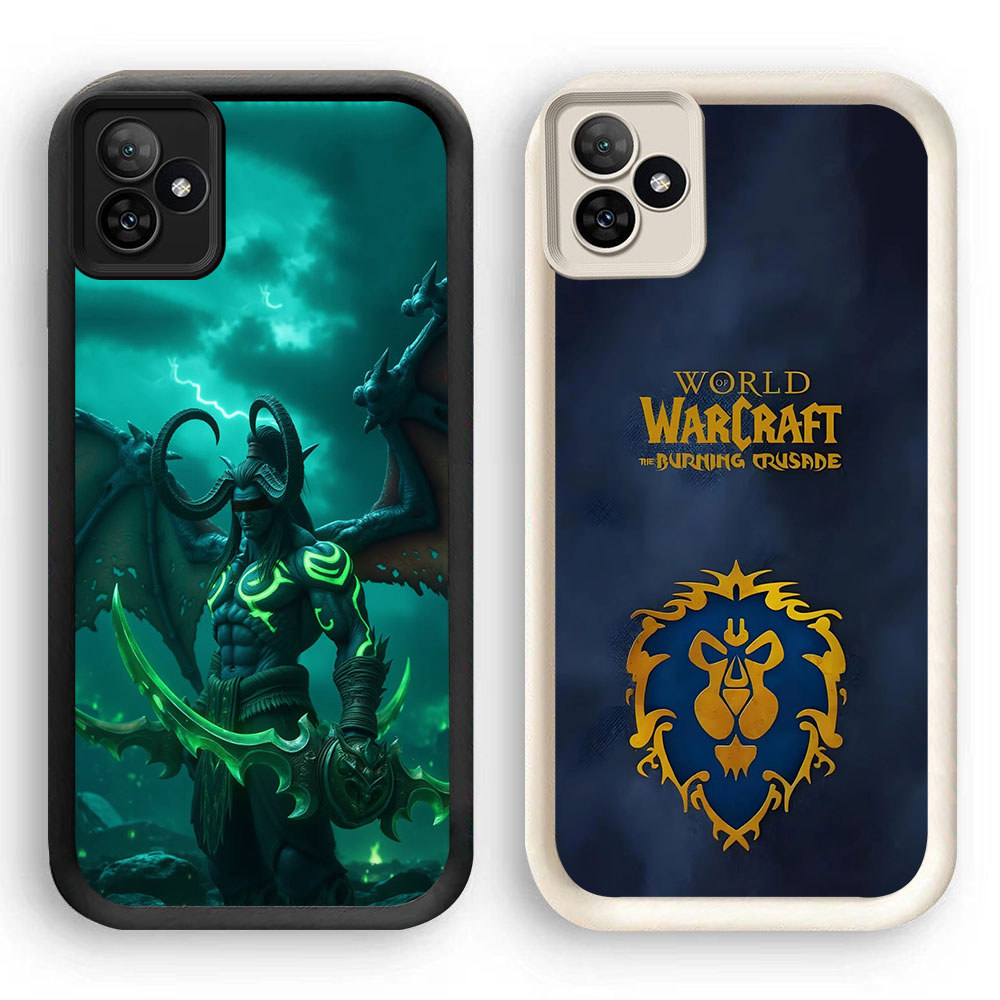 HR-94 World of Warcraft Shockproof Casing untuk Realme C53 C63 C61 C51 GT SE NEO6 6 Note 50 60 Narzo