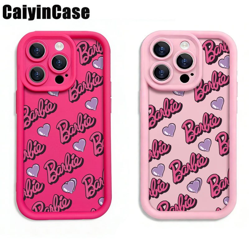 Case Realme C11 2021 Note 60 C75 C35 C20 Pink Kartun Silikon Case Realme 5i 5s 6i 9i 14X C15 Note 50