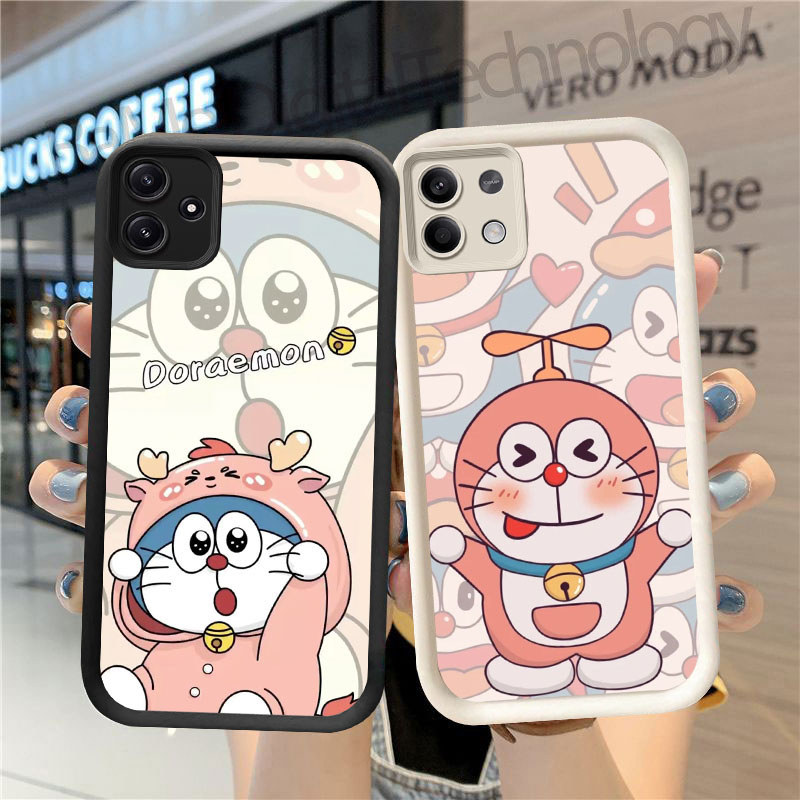 MP-77 Doraemon Shocking Silikon Casing untuk Xiaomi Redmi Tecno Note Pova 12 7 14 13 Pro 5G 4G