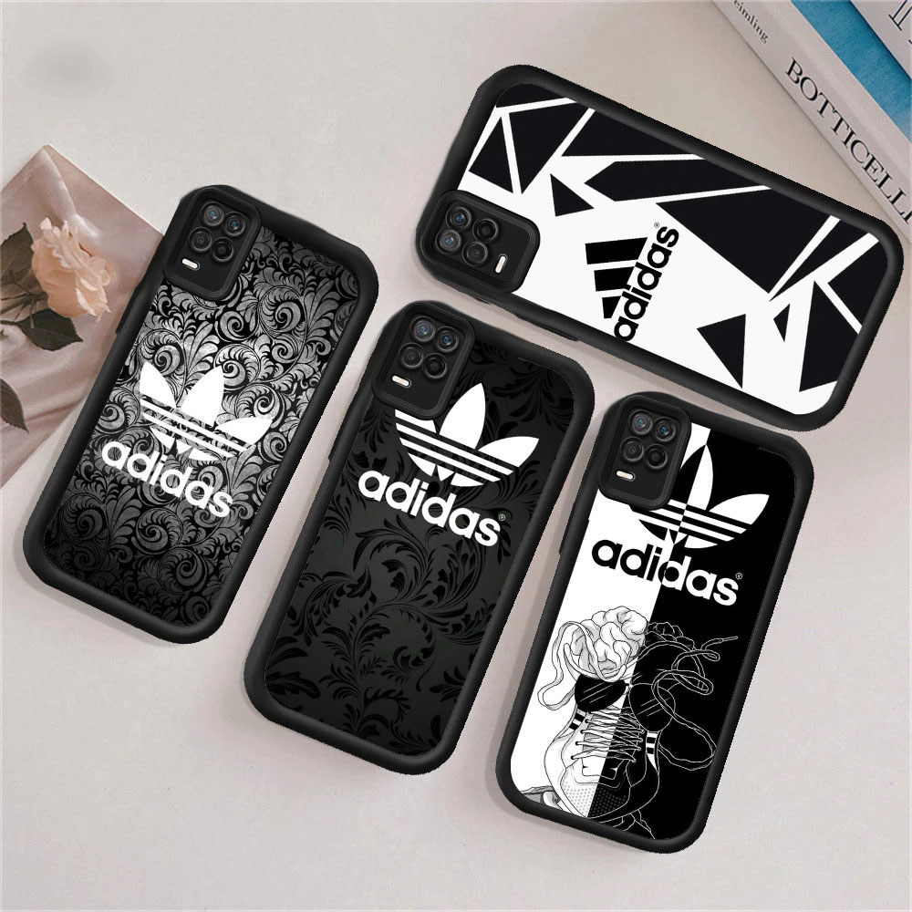 DY1 adidas Casing untuk OPPO A36 A17K A18 A31 A16E A17 A15 A16 A35 A16K A15s A16s A33 2021 2020 TPU 