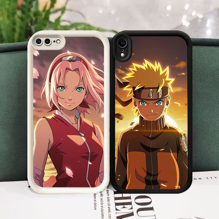 EE-19 NARUTO,Naruto 2 Casing ponsel ringan iPhone 6 7 XS X 8 XR Max Plus