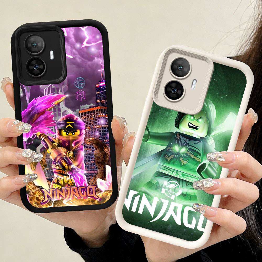 YR-35 LEGO Ninjago 2 Silicone Casing untuk OPPO Reno 11 11F A5i 10 13F F25 Pro 5G