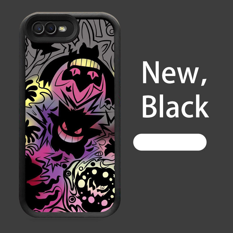 B-16 Gengar Pokemon Casing untuk OPPO A37 A83 A39 A1K A3S A12E Silikon Case