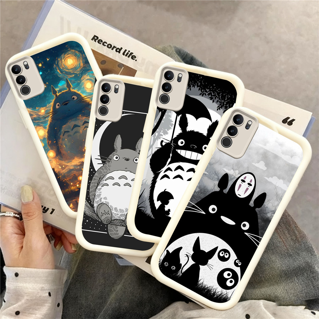 RN18 Totoro Casing untuk Samsung A50s A20 A20S S20 A50 A31 A56 A21S A10S A36 M02S A10 F02S A30 FE A1