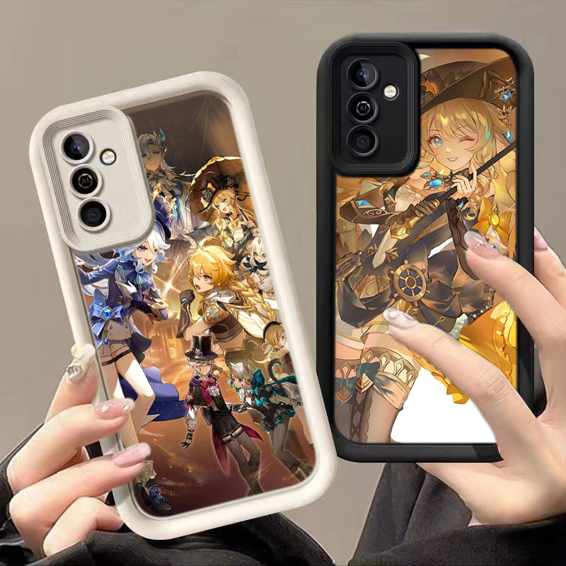 HA92 Navia Genshin Impact Untuk Samsung Casing hp Softcase Silikon Kasing untuk Samsung A12 A10s A20