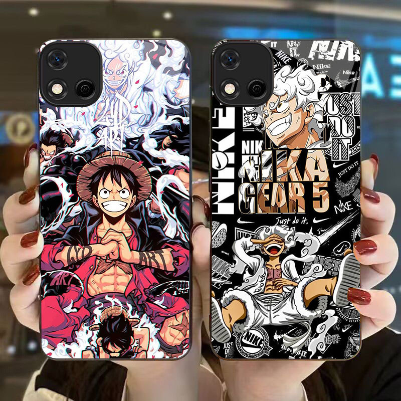 MK-64 One Piece KACA Glass Casing untuk Realme C20 C67 C30 C30S C33 C20A 7i C55 C17 C11 2021 4G