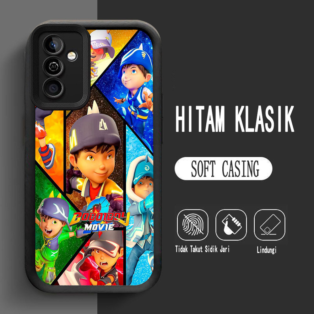 Casing untuk Samsung A53 A52 A52S A72 A73 5G Lembut L-6 Cute Boboiboy