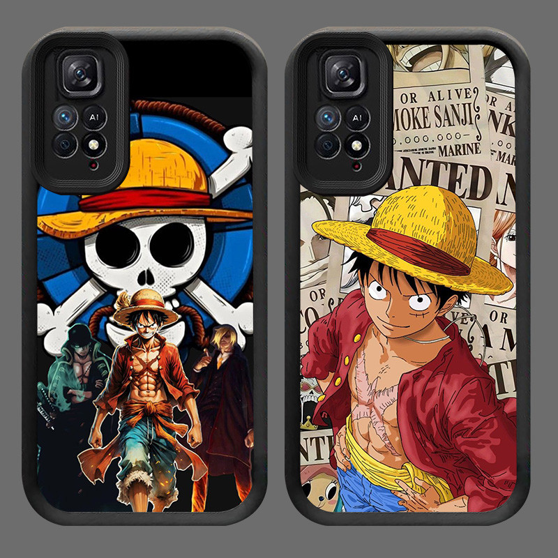 U-17 One Piece Casing untuk Xiaomi Redmi Note 11 SE 11S Pro 5G Kasus Pelindung