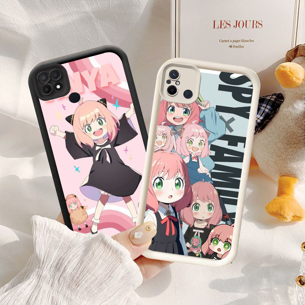 YM-53 Spy x Family Casing ponsel tipis Xiaomi Redmi 10C NFC 12C 9C 11A