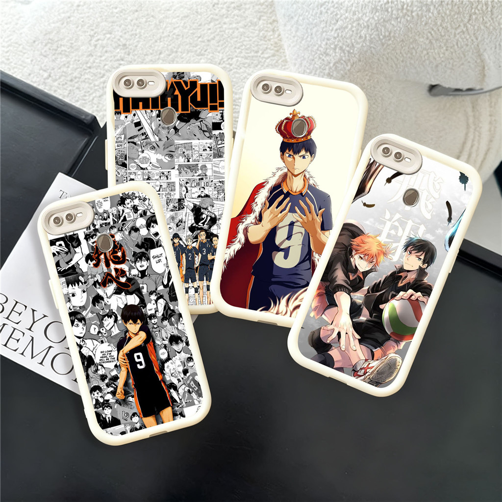 RN11 Haikyuu Anime Casing untuk OPPO Reno Narzo 11F A60 A57 N55 10 A18 F25 A78 A38 F15 11 A98 A17 3 