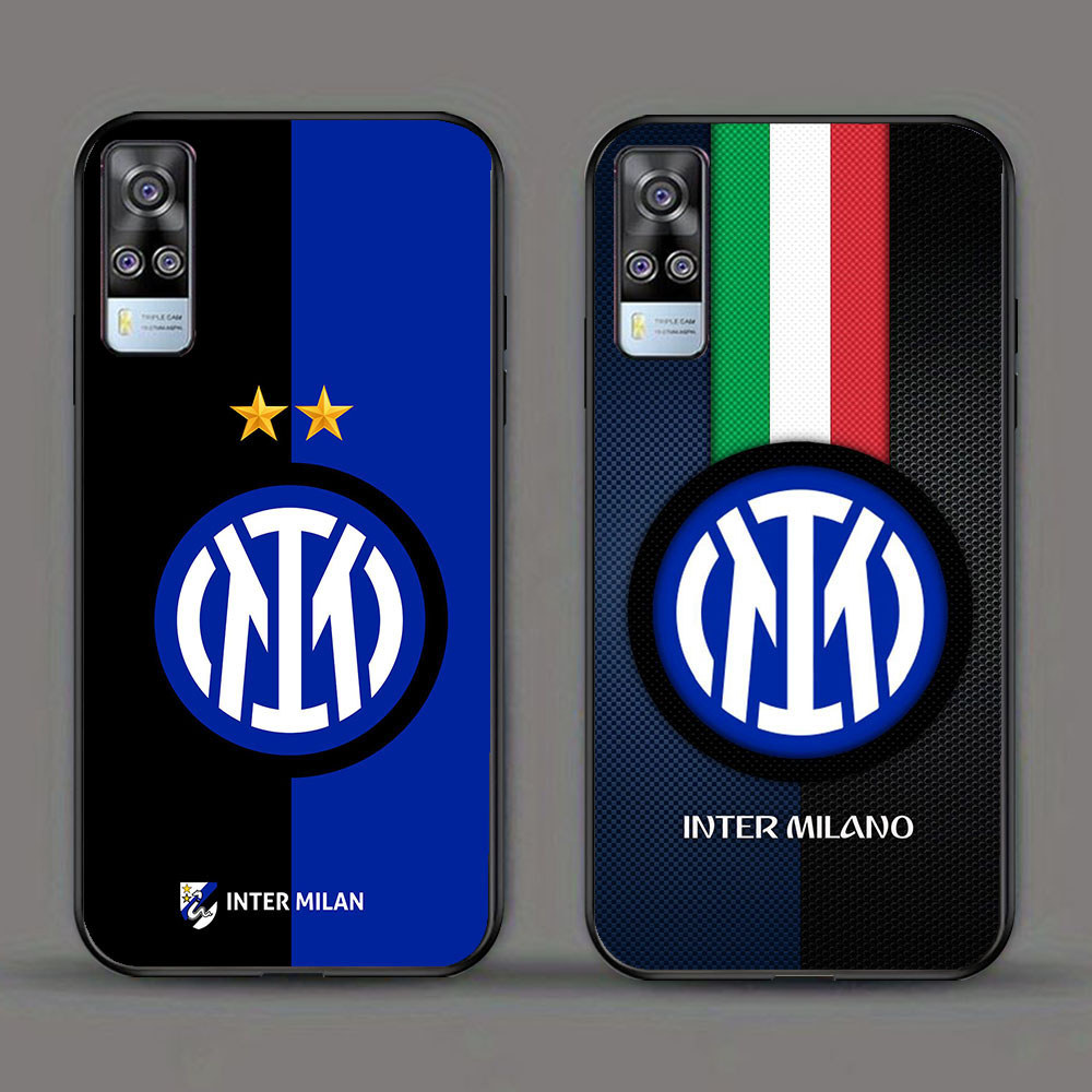 KD-59 Inter Milan HD Glass Casing untuk VIVO Y51 V21E Y31 Y52 V21S V21 V20 Y53S