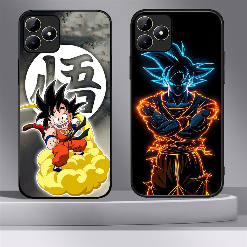 YR-35 Goku Dragon Ball Z HD Glass Casing HP Realme 7i C67 C31 C55 C53 C33 C35 C17 GT 6 Narzo N53 50A