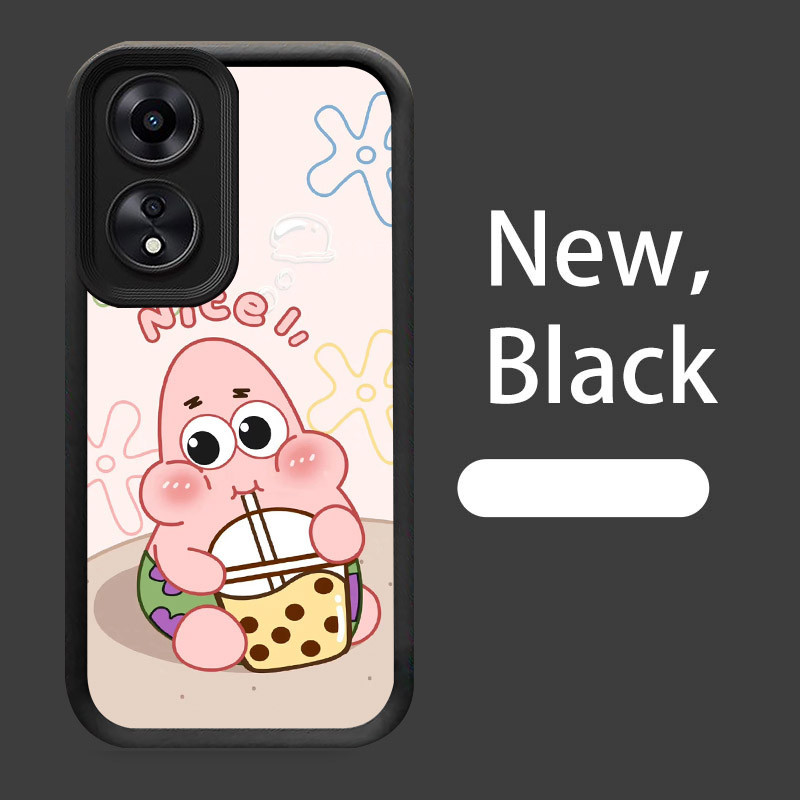 Case Casing untuk OPPO Reno 13F 10 A79 5G W-19 SpongeBob Patrick