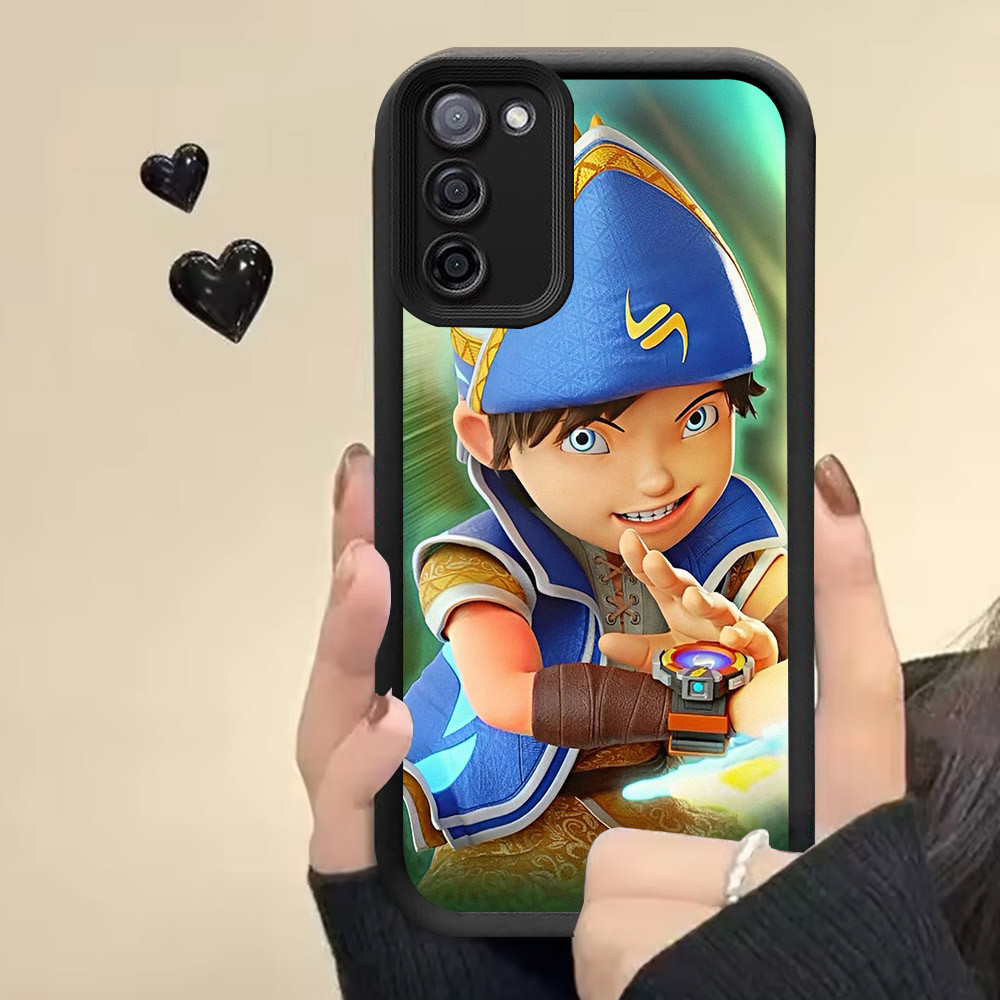 Casing untuk Samsung M02 A03S M02S F02S A02 A02S A03 Core Case RR9 Anime Boboiboy
