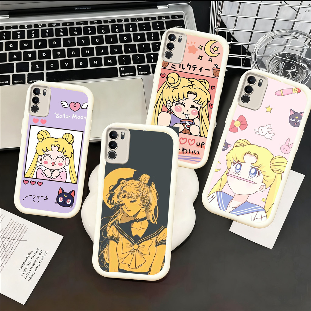 RN15 Sailor Moon Casing untuk Samsung A50s A20 A20S S20 A50 A31 A56 A21S A10S A36 M02S A10 F02S A30 