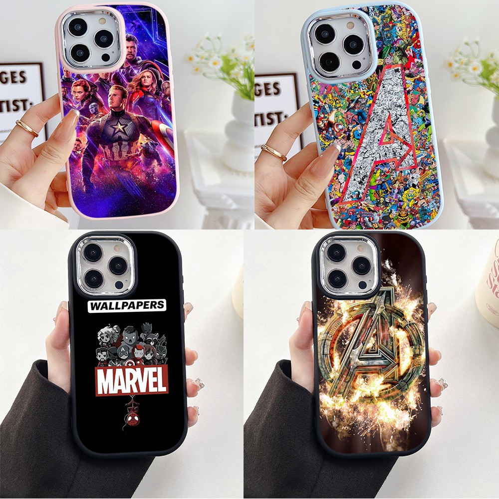 Casing Hp Ponsel Kasing Redmi Note 7 8 Pro 9S 9 Pro Max 10s 10 5G Bingkai kamera elektroplating sili