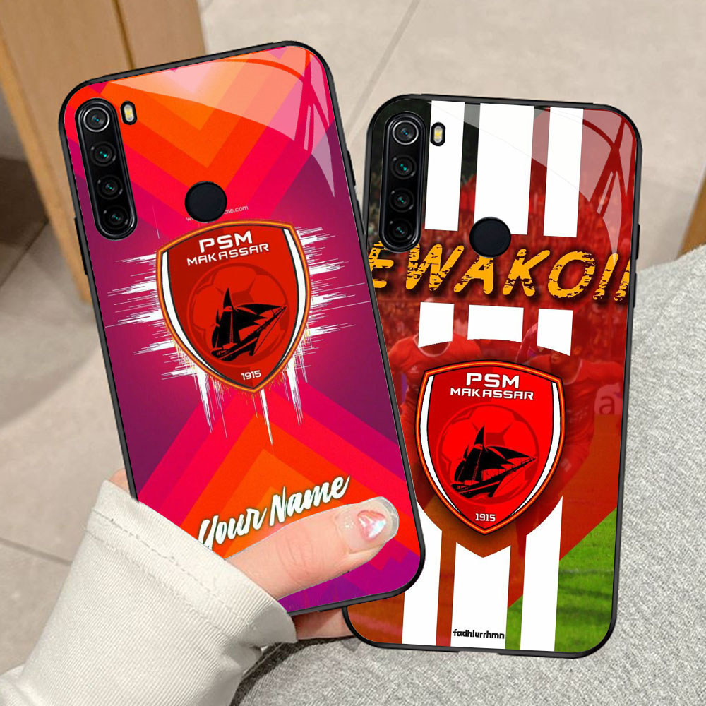 YE-48 PSM Makassar Casing ponsel kaca tempered Xiaomi Redmi Note 10 8 8A 9 Pro Lite