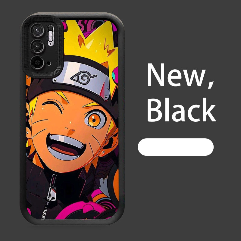 B-10 Naruto Casing untuk Xiaomi Redmi Note 10T 10 2022 10S Pro 5G Silikon Case