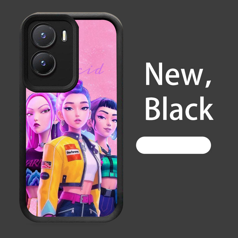 Case Casing untuk VIVO V19 Neo Y55 Y75 V17 T1 5G W-19 K-POP Demon Hunters