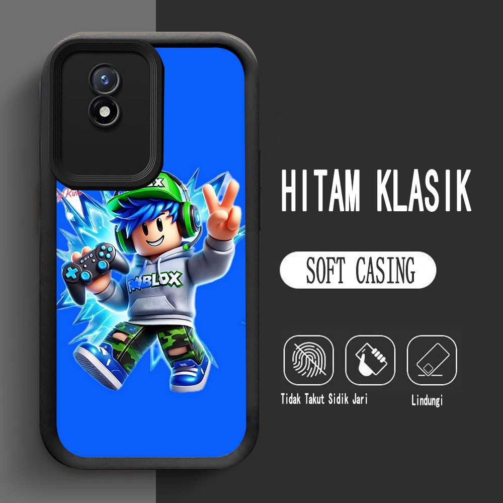 Casing untuk VIVO Y02 Y02t Y02a V30 Pro V30E 5G Lembut L-8 Roblox