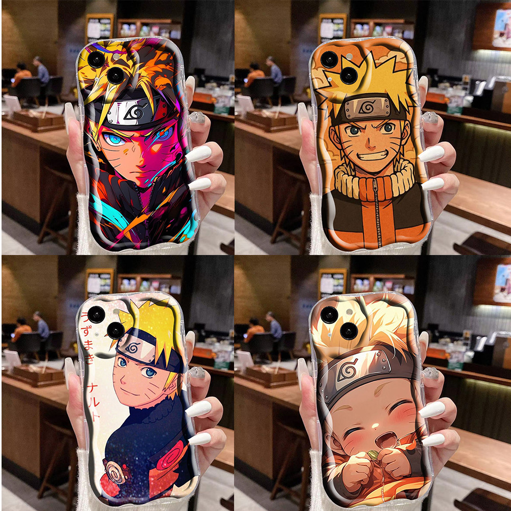 Casing Hp OPPO A53 A33 2020 A58 A78 A76 A36 A39 A94 A79 A92 A52 A72 A92S A53s Transparent wavy Kasus