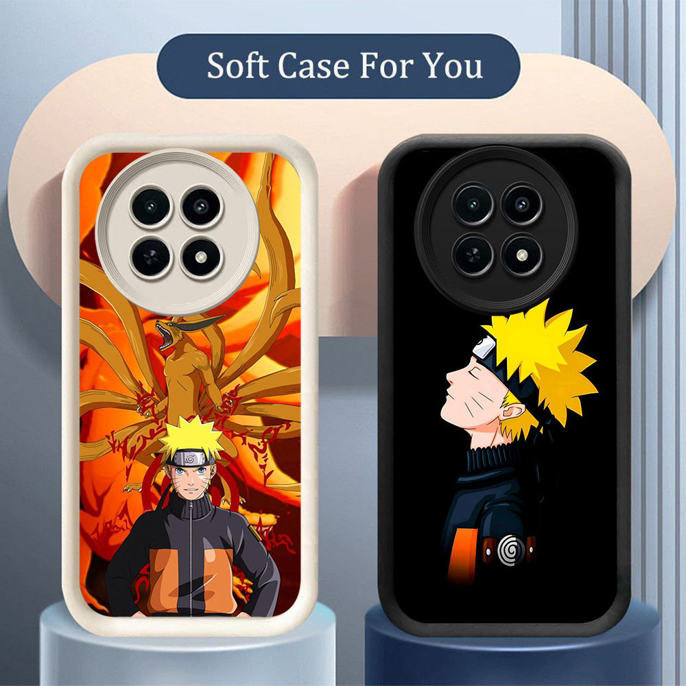 Casing HP TPU Anti Gores Realme 12 12X 13 C65 P1 Narzo N65 70 Pro Plus YR-46 Naruto Uzumaki