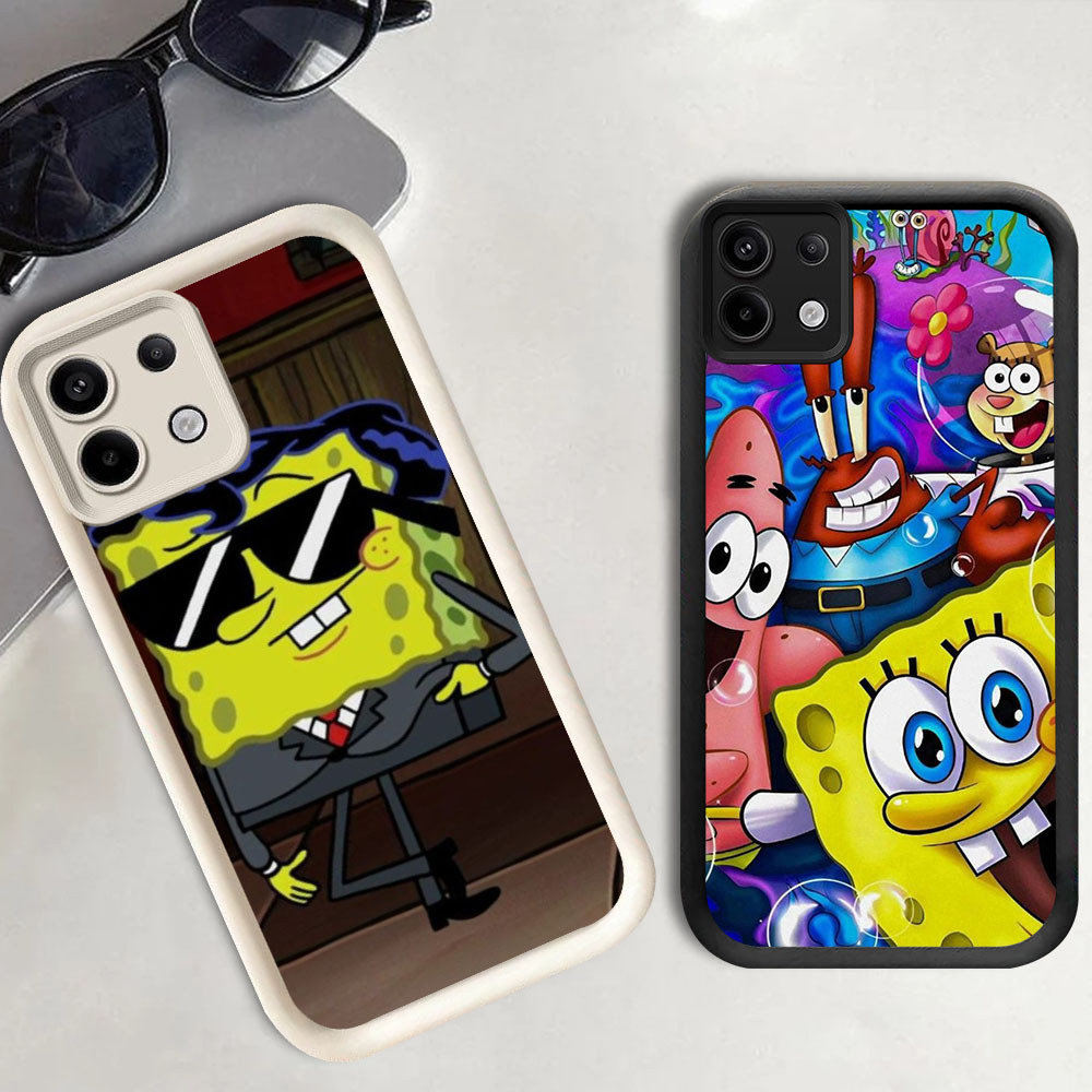 CK-26 SpongeBob SquarePants Shockproof Silicone Casing untuk Infinix Tecno ITEL Smart POP Spark Pova