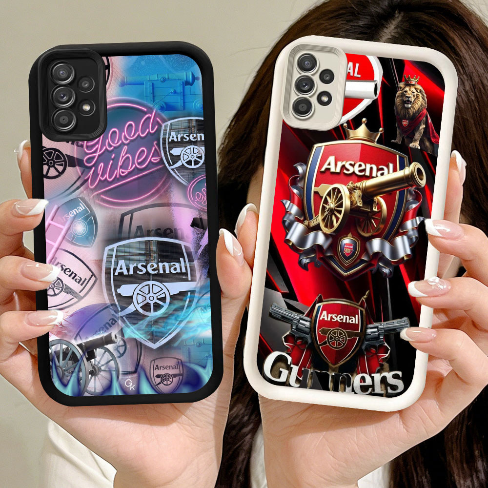 TT-1 Arsenal Football Club Casing ponsel tipis Samsung A73 A72 A52 A13 A23 A53 A52S A32 A33 5G