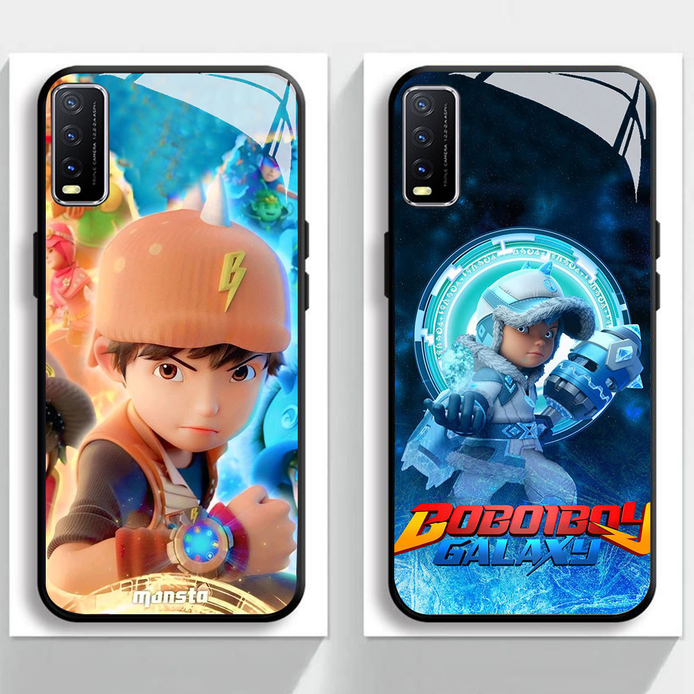 KR-6 BoBoiBoy blizzard HD Glass Casing HP VIVO Y20 Y20s Y20i V15 Y50 S1 Y30 V50 Y03 Y29 Lite Pro