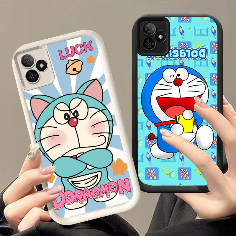 HW-2 Anywhere Door Doraemon Shockproof Silicone Casing untuk Realme 15T 5G