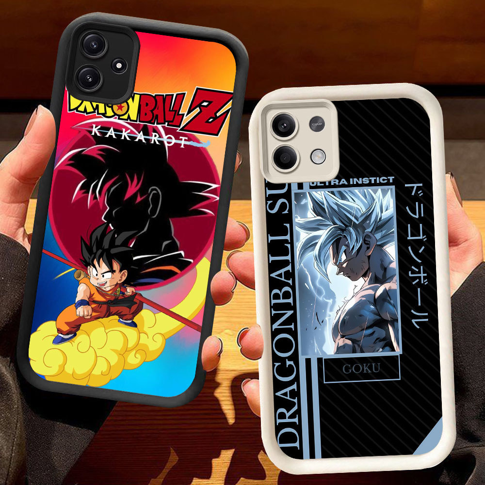 KD-90 Son Goku Shockproof Casing untuk Xiaomi Redmi Note 12 13 14 Pro