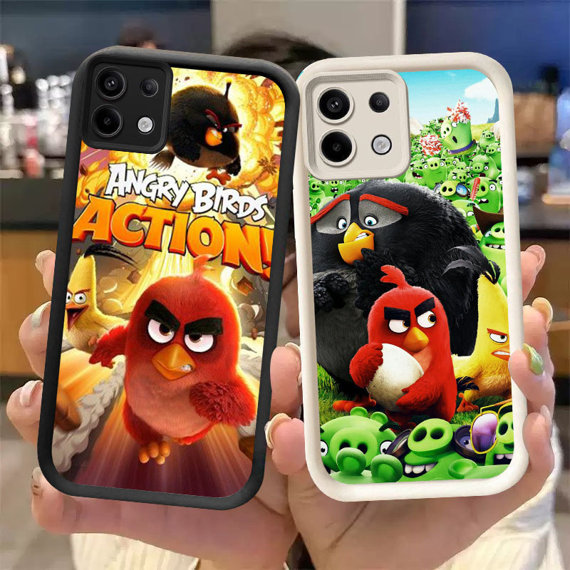 YW-2 Angry Birds Casing ponsel tipis Tecno POP Spark Pova GO 10 7 30C Pro 2023 5G