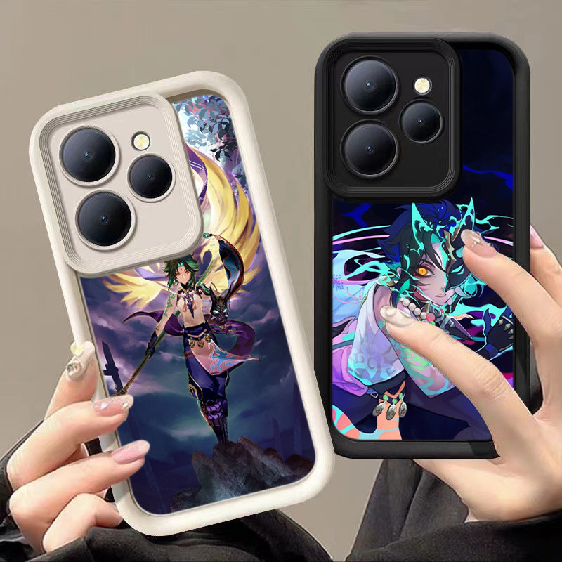 Casing Hp Realme 5 5i 5s 6i 7i 8 Pro 8S 12 Plus 12+ 12X 13 12 Pro+ C17 4G 5G PP134 Genshin Impact Xi